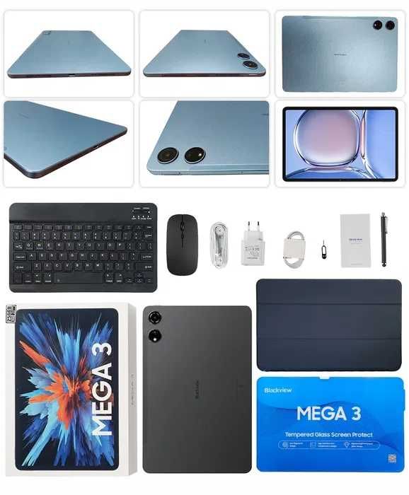 Продам планшет Bleckview Mega 3  36gb/256gb Helio G100,  12.1 "Новый !