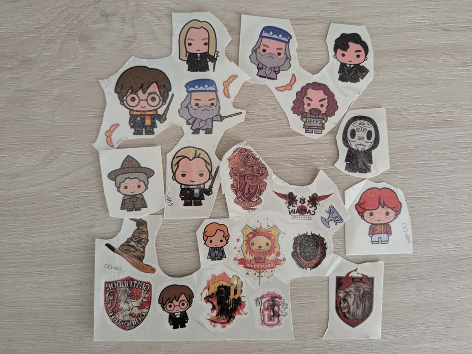 Tatuaże Harry Potter * 25 szt