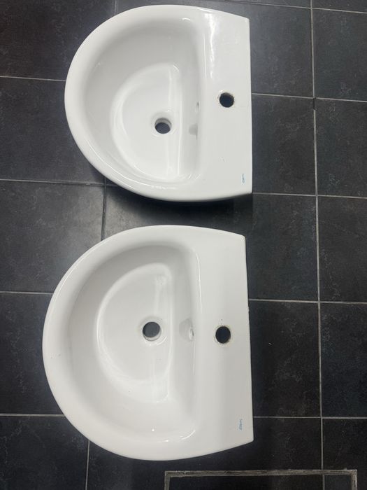 2 Lavatórios Cerâmica de Pousar Sanitana