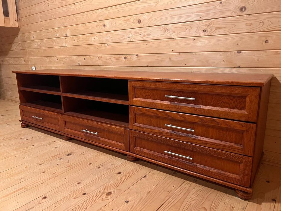 Komoda z litego drewna 200cm
