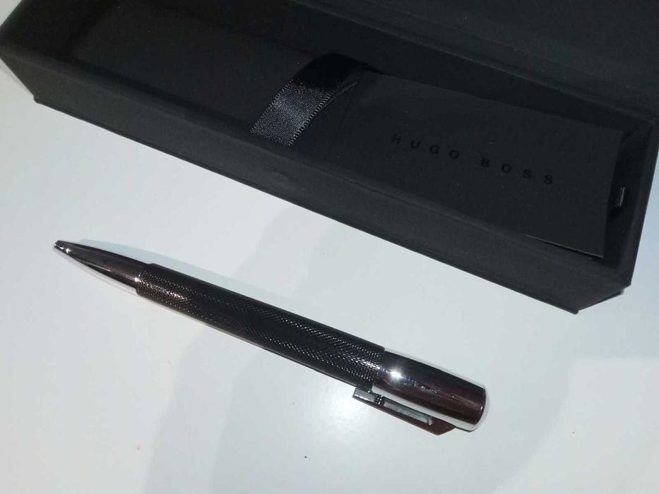 Hugo boss pure tradition black oryginalny długopis