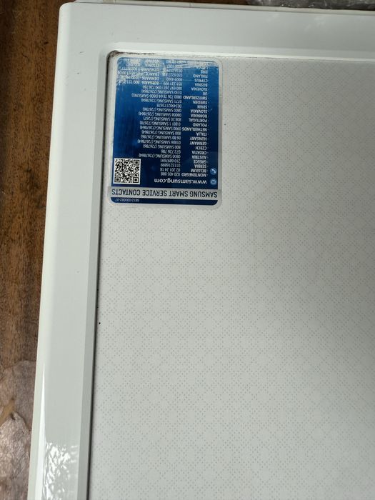 Pokrywa pralki Samsung Eco Bubble WF80F5E3W2W