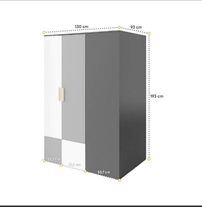 Szafa garderoba młodzieżowa