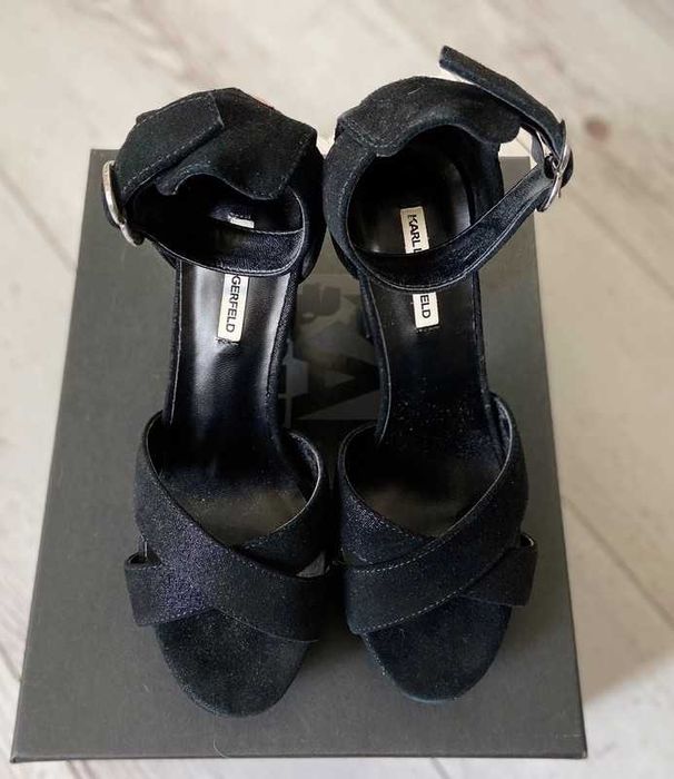 Karl Lagerfeld buty skóra roz.39