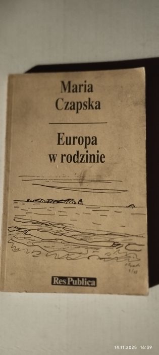 Europa w rodzinie-  Maria Czapka .