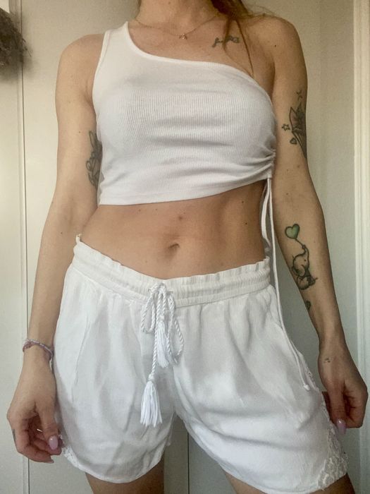 Crop top Fb Sister roz. XS