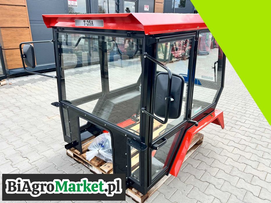 Kabina Ursus Kabina ciągnikowa z błotnikami/ kabina bez błotników C330 C-330 C360 C-360 MF235 MF255 T25 T-25 +wycieraczka / Dostawa całe PL --RATY--