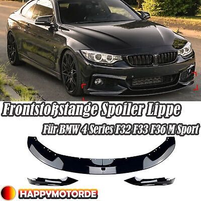 Сплиттер  BMW 4 F32 F36 F33 спойлер клыки губа  диффузор сплітер
