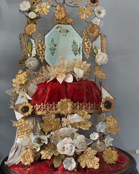 Globo de noiva francês (globe de mariee). Finais do sec. X