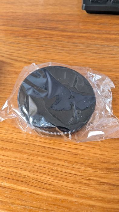 Metalowe etui na filtry fotograficzne 49mm - skręcane dekielki