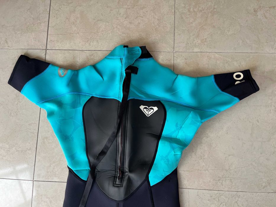 Fato Surf/Bodyboard Roxy Syncro Azul Marinho (tam 36)