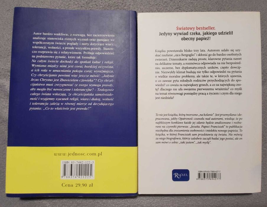 Joseph Ratzinger, Wiara, prawda, tolerancja, Jorge Bergolio, Francisze