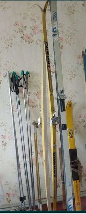 Лижі дорослі та дитячі