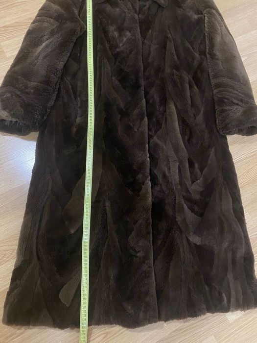 Шуба натуральна стриженого бобра