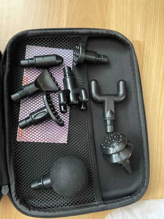 Масажер Lenovo Масажний пістолет 8 насадок Акумуляторний