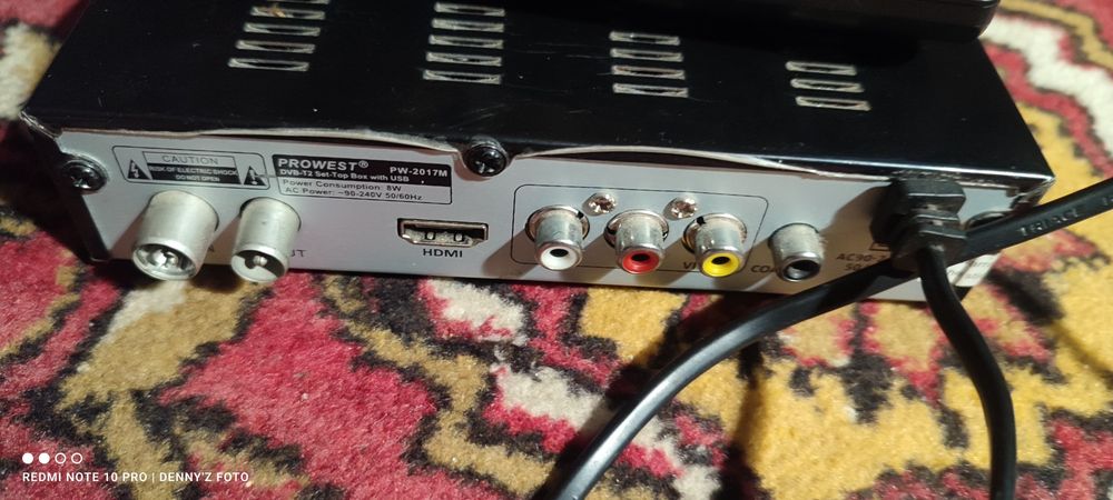 T2  Тв тюнер PROWEST pw-2017m