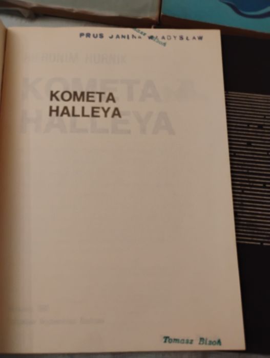 Kosmos ziemia kometa kosmonautyka zestaw Hutnik Marks Jarzębowski