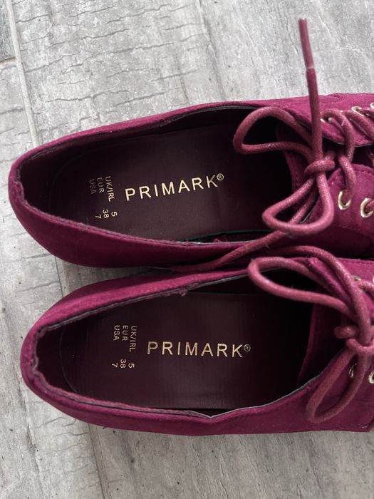 Wiązane, damskie półbuty