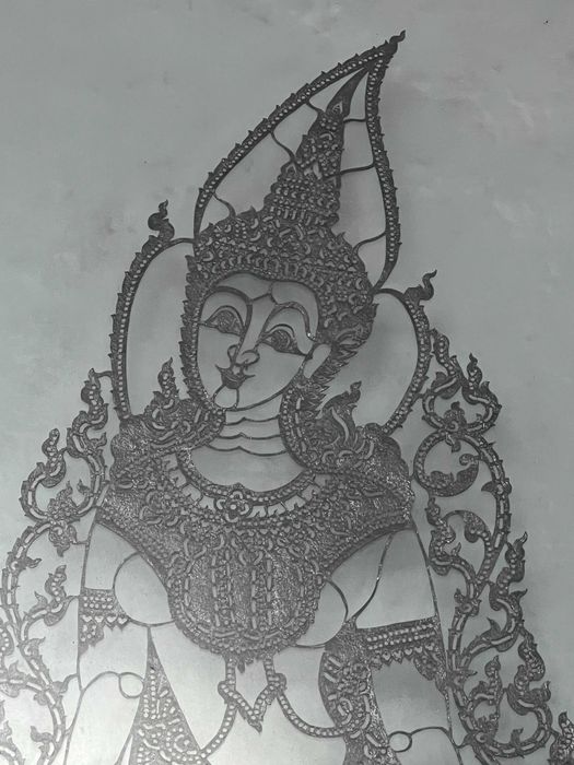 Quadro tailandes  - vintage cut-out from Thailand