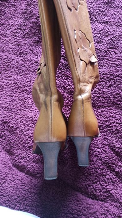 Bota senhora pele, fabrico portugues, muito originais