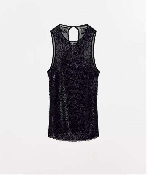 Топ з бісером Zara limited collection