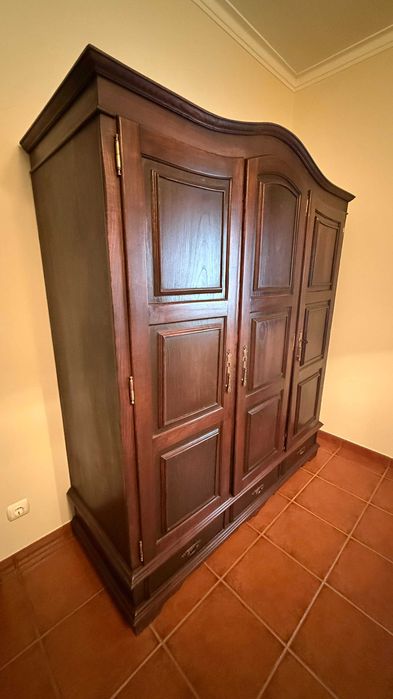 Quarto Completo em Madeira Maciça (Pack Completo)