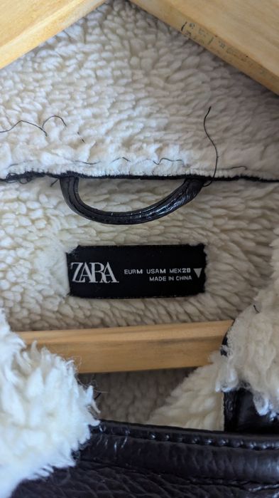 Дублянка жіноча Zara (екошкіра / кожзам)