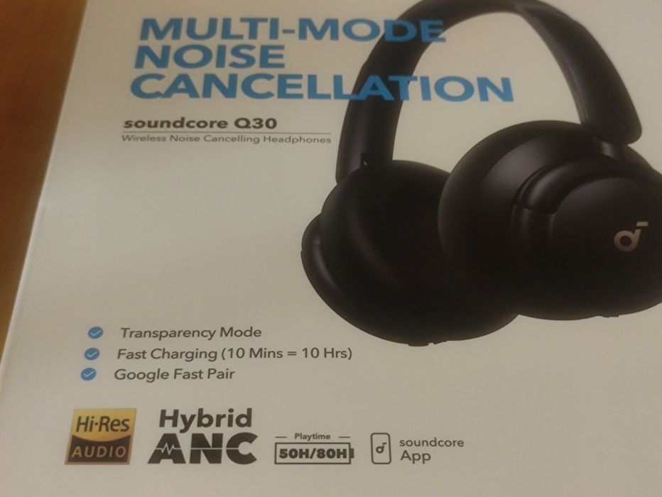 Наушники блютус Soundcore life Q30 с активным шумодавом - Звук БОМБА