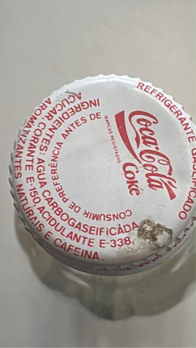 Garrafa da coca cola antiga