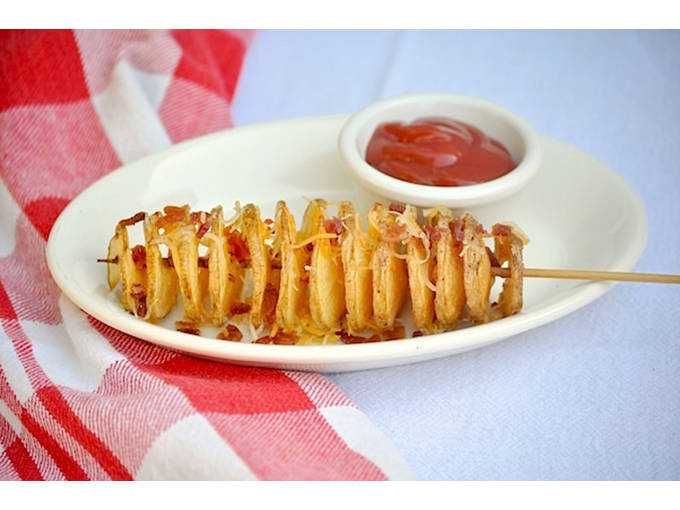 Maszynka do ziemniaków chipsów zakręcona frytka