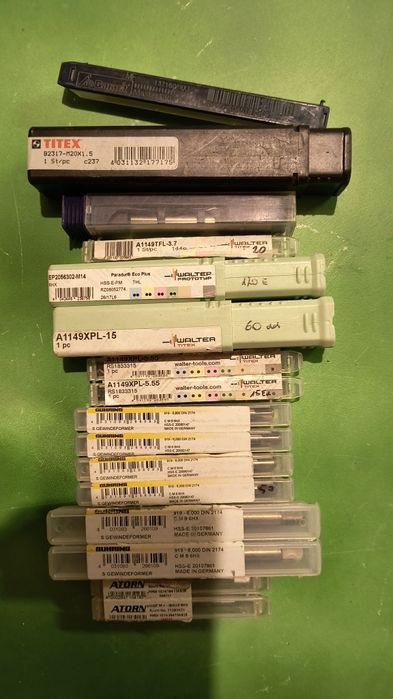 Gwintowniki wiertła