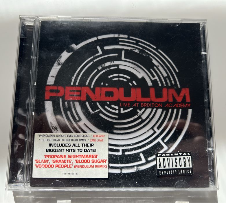 Pendulum - Live in Brixton Academy cd dvd