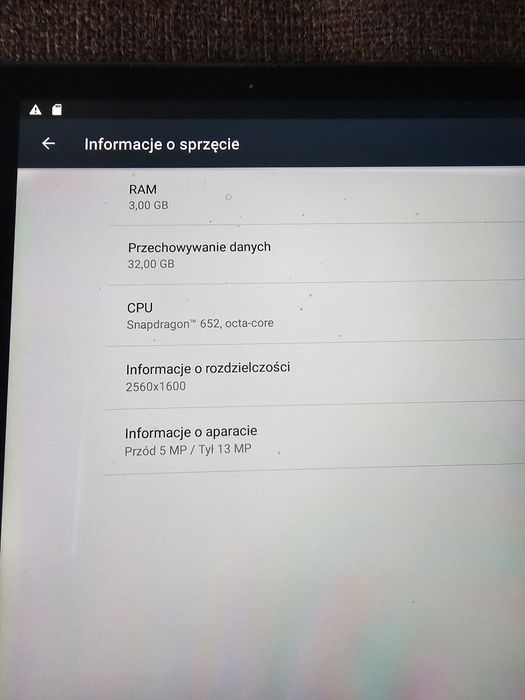 Tablet  lenovo yt-x703l