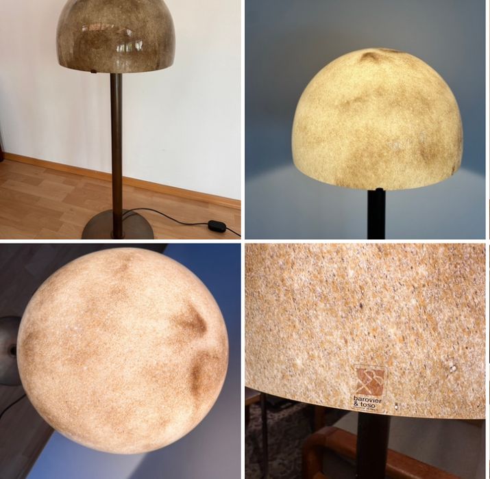 Barovier & Toso włoska lampa podłogowa Murano