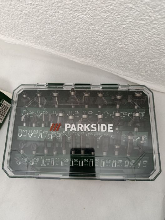 Набір фрез по дереву Parkside PFB 30 8мм (30 шт) з Німеччини, фрези