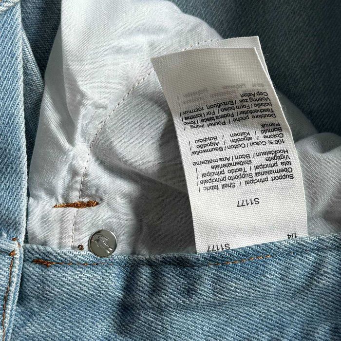 Джинси Lacoste з вишитим логотипом(36, 38).