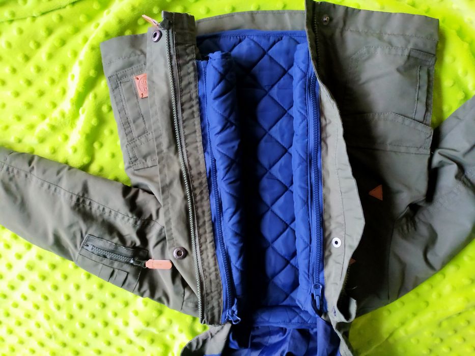 Kurtka parka 2w1 rozmiar 80