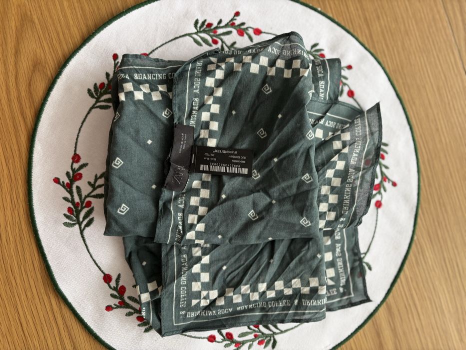 Chusta bawełniana Zara nowa