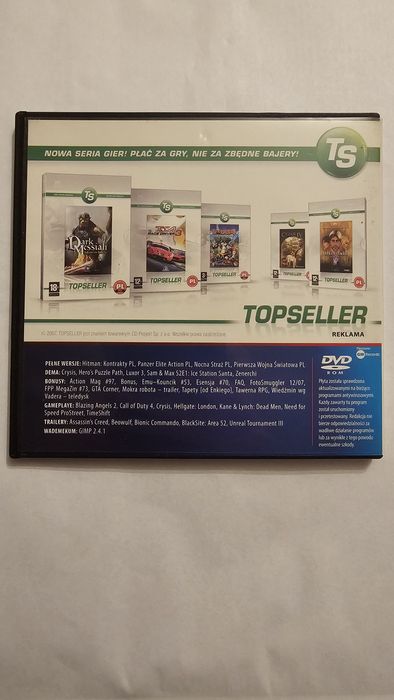 Sama płyta z gazety cd-action nr. 146 z grami . Stan dvd bardzo dobry