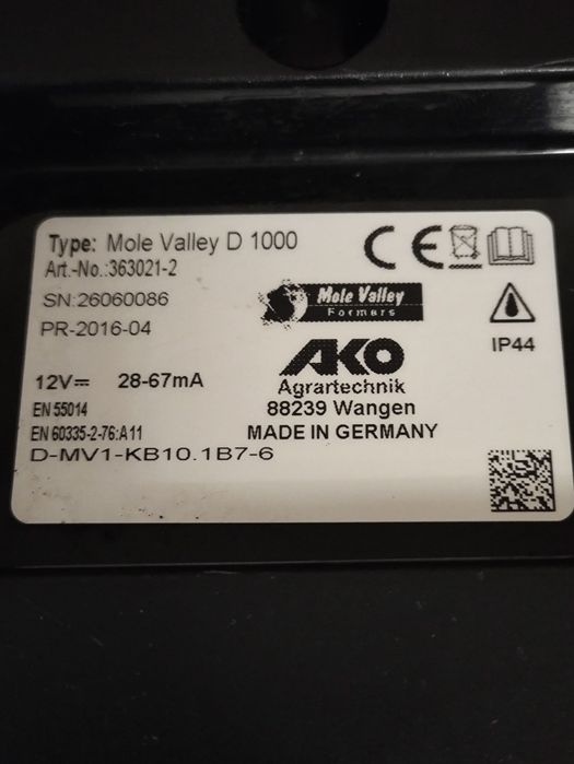 Електропастух Mole Valley Farmers D1000 12-220В/1.0Дж/7Км