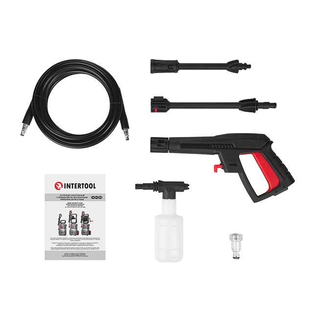 Мийка високого тиску 1,4 кВт 80-110 бар 6,5 л/хв INTERTOOL DT-1513