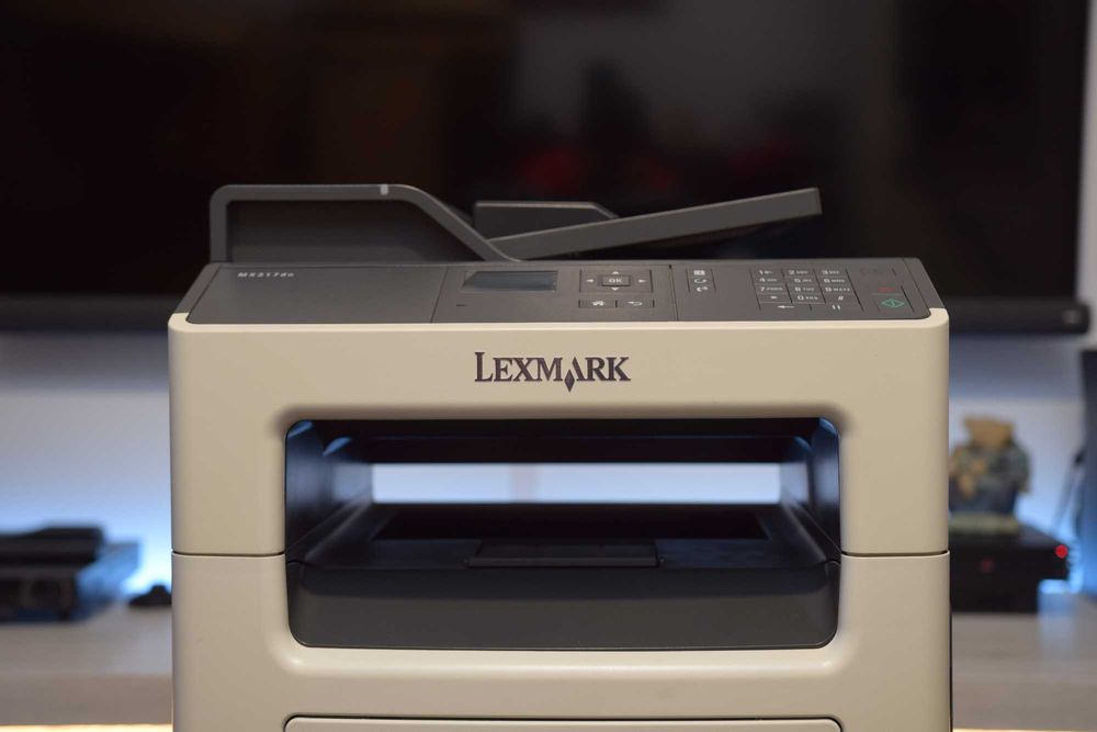 Lexmark MX317dn - Drukarka Laserowa, Dupleks, ADF, Nowy toner i bęben