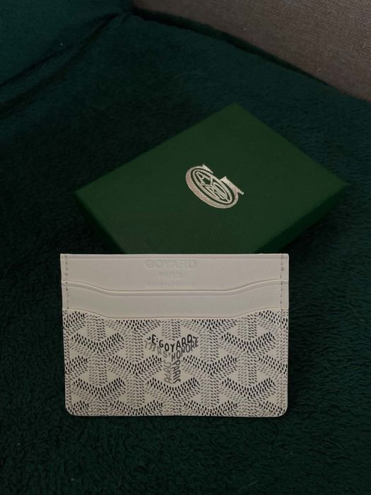 Goyard Card Holder | White