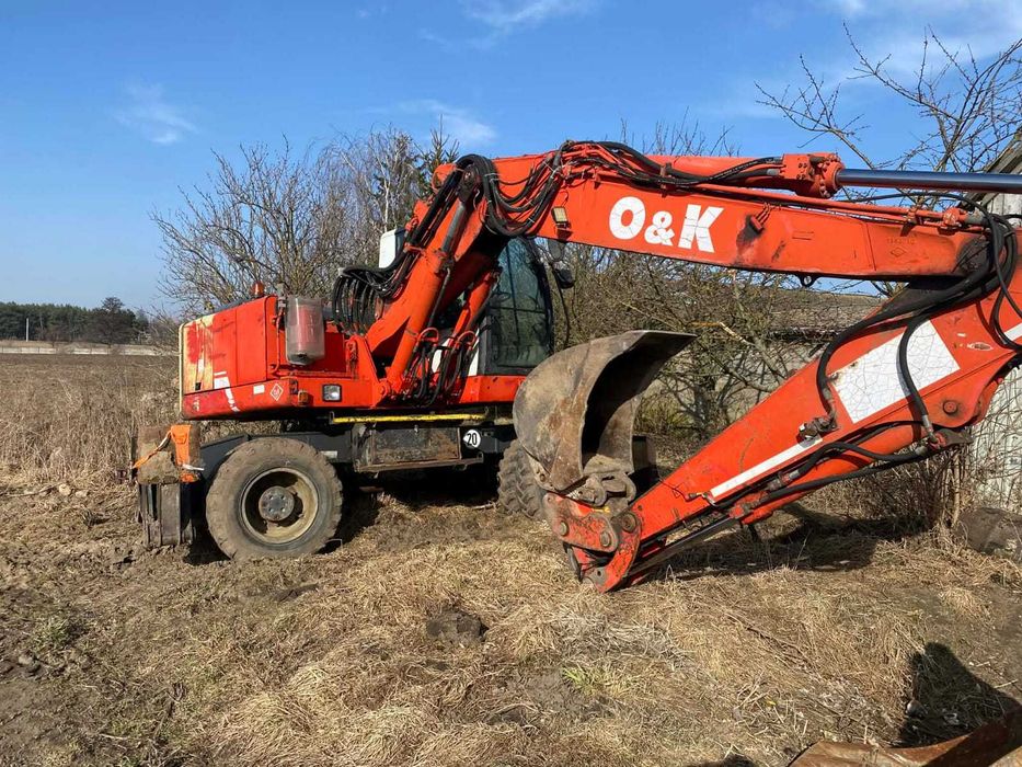 Koparka koława o&k mh5 compact 2000r silnik deutz bf6m 1012 zwolnica