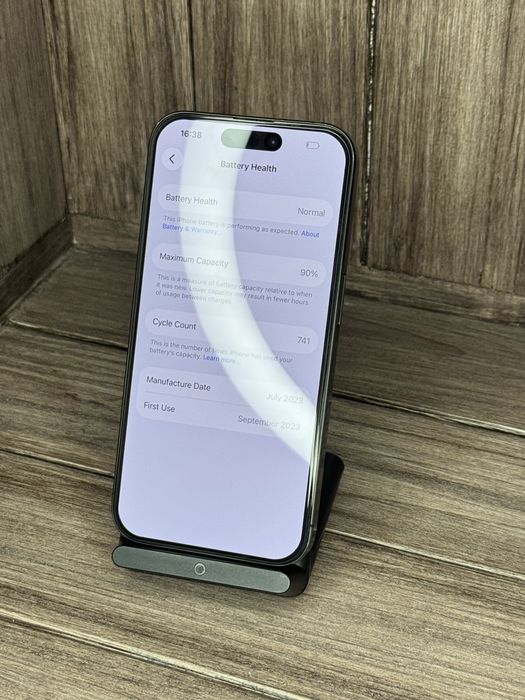 IPhone 15 pro Blue  256 gb!!! 3 США!! NEVERLOCK Батарея 90%