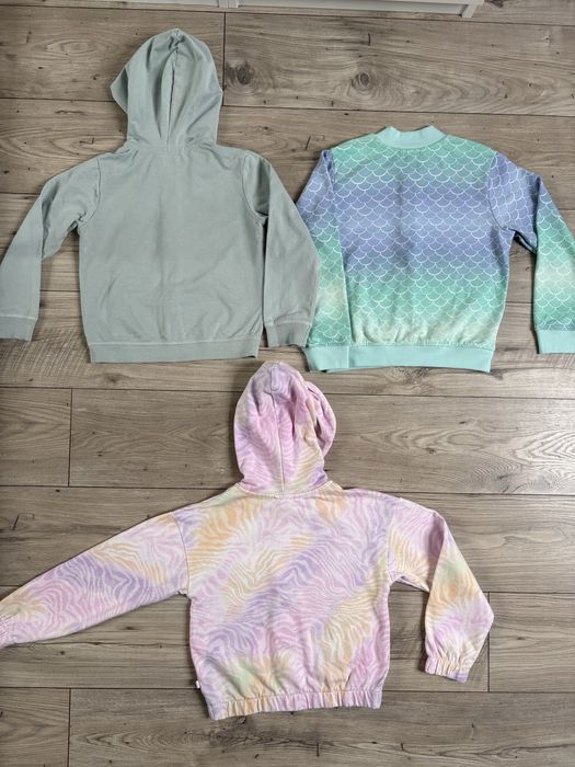 Bluzy 3szt,r.128,dziewczynka,Smyk