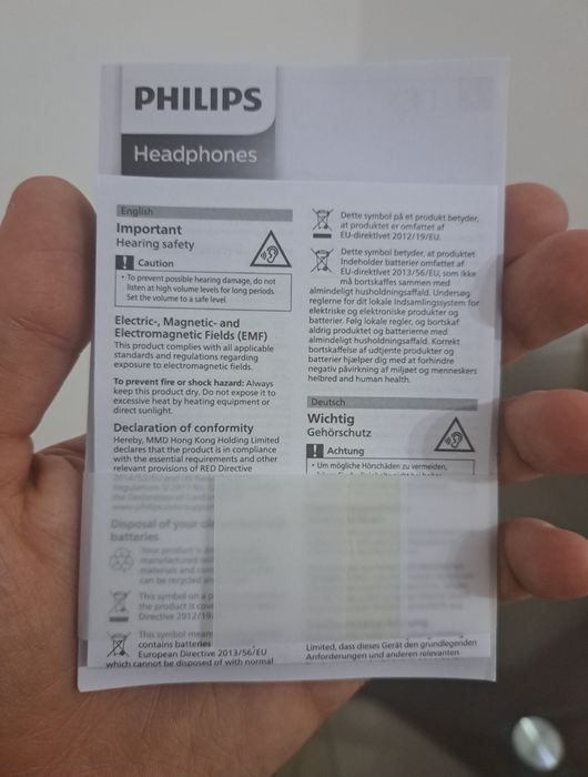 Earbuds Philips True Wireless