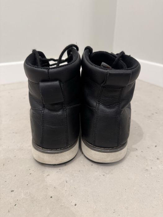 Czarne skórzane buty męskie Big Star – rozmiar 42