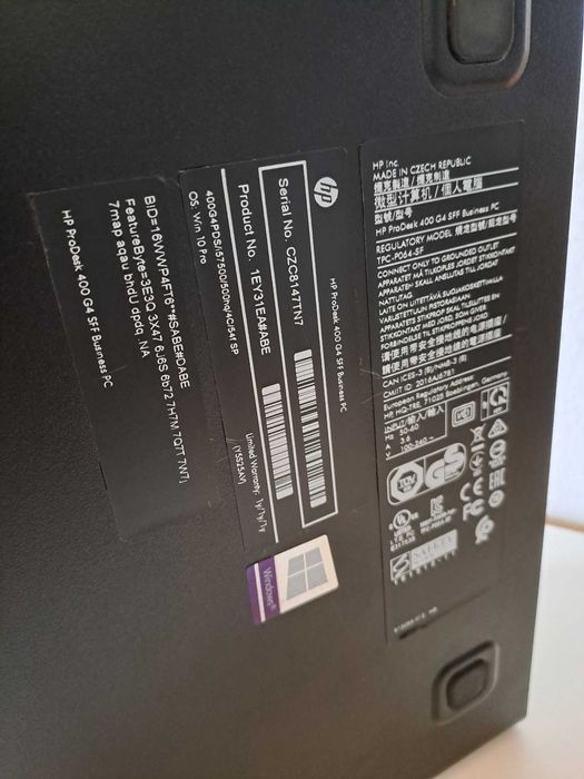 PC Desktop HP ProDesk 400 G4 i5-8500 Windows 11