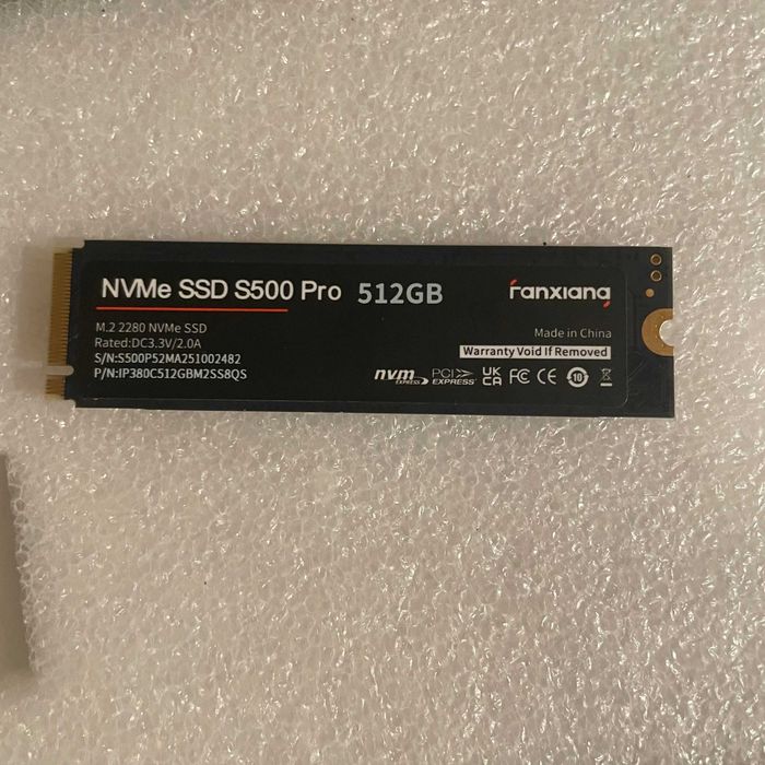 Dysk SSD M.2 512GB Fanxiang S500Pro PCIe Gen 3X4 NVMe 3500/2700 MB/s JAK NOWY!
